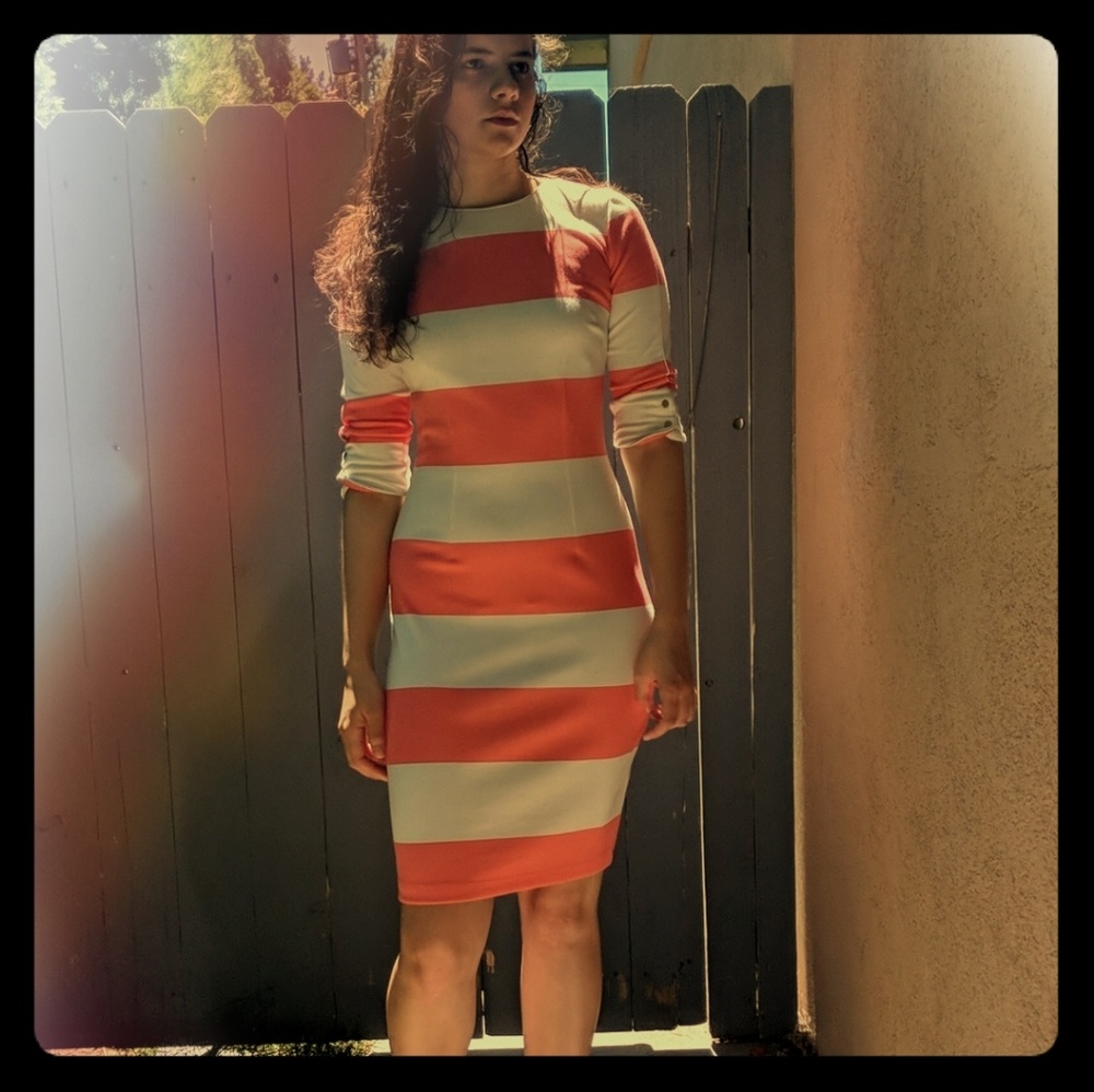 STRIPED DRESS